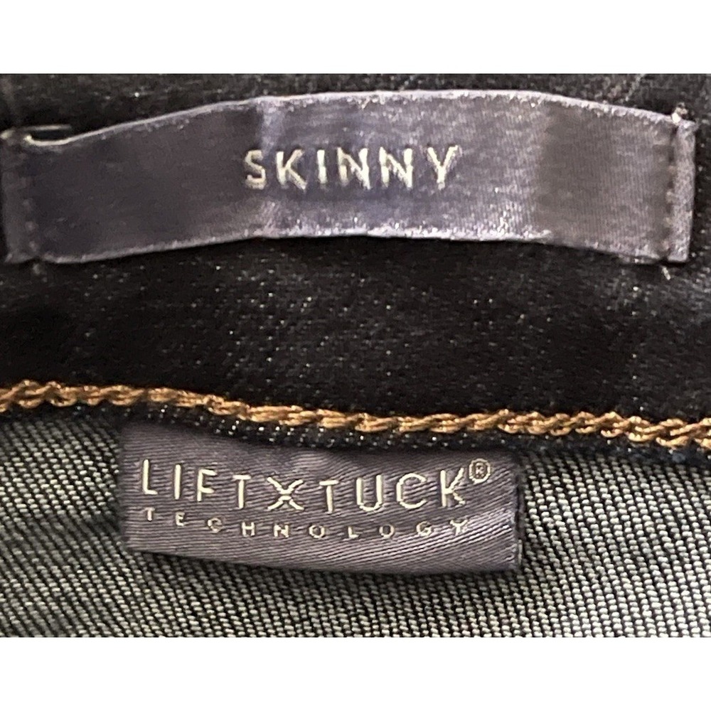 NYDJ Women's Skinny Dark Wash Jeans Size 16 Lift x Tuck Style NWOT - Picture 4 of 6